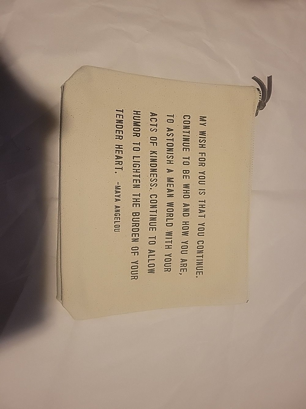 Sugarboo & Co Canvas Cosmetic Bag